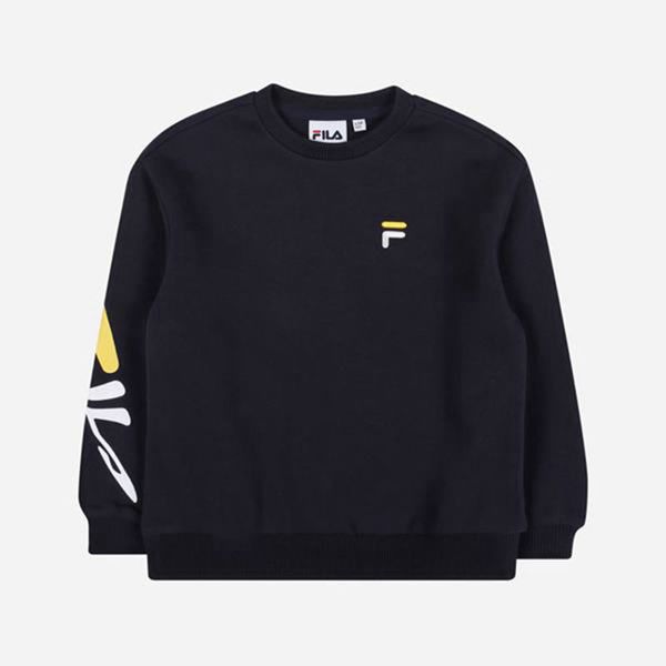 Fila Mindblower Boy's Sweatshirts - Navy,NZ 257-78934